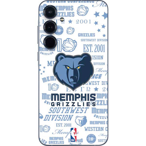 NBA Memphis Grizzlies Historic Blast Galaxy A55 5G Skin